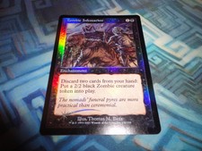 MTG Magic Foil Zombie Infestation EX/LP Odyssey