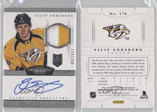 2013-14 Panini Dominion /299 Filip Forsberg #170 RPA Rookie Patch Auto RC