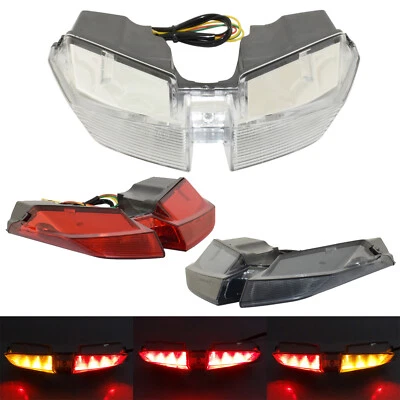 Luz trasera intermitente integrada LED E-Mark para DUCATI Hypermotard 821 939 950 SP Foto 1 de 4