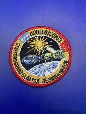 Apollo COI-03 Stafford Brand Slayton NASA Space Patch 3" - Bild 1 von 2