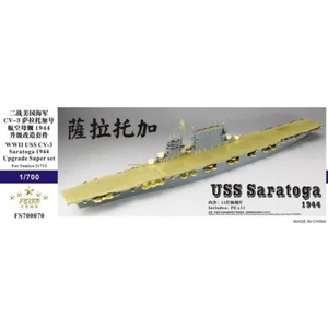 Juego de actualización FS700070 1/700 WWII USS Saratoga CV-3 1944 para Tamiya 31713 - Imagen 1 de 7