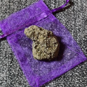 Pyrite (Fool’s Gold) Crystal Cluster, small crystals, over 64g - Picture 1 of 8