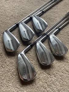 *** BRAND NEW *** Cobra Forged Tec Irons 5-PW True Temper Elevate ETS 115 Stiff - Picture 1 of 7