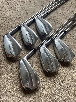 *** BRAND NEW *** Cobra Forged Tec Irons 5-PW True Temper Elevate ETS 115 Stiff - Image 1 of 4