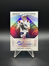 2022 Panini Donruss Elite Mac Jones Back to the Future Auto /99