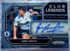 2021-22 Panini Prizm Premier League Gary Lineker Club Legends Auto - Picture 1 of 2