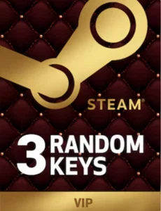 3 Random VIP Steam Keys 🔥 - GLOBAL - Steam - PC - Fast Delivery ✅ - Bild 1 von 1
