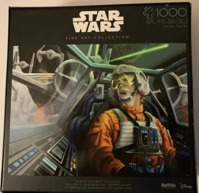 Nuevo rompecabezas sellado Star Wars Disney Fine Art Collection 1000 piezas Foto 1 de 4