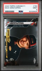MAX VERSTAPPEN 2020 Topps Chrome F1 #164 PSA 9 MINT RC C:904 - Picture 1 of 2