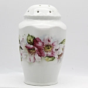 Zuckerstreuer Muffineer Porzellan Germany Blumen Korkenstecker Antik Viktorianisch  - Bild 1 von 6