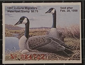 US Stamps-SC# RW IN 22 - Duck Stamp - Unused - CV $12.00 - Picture 1 of 1