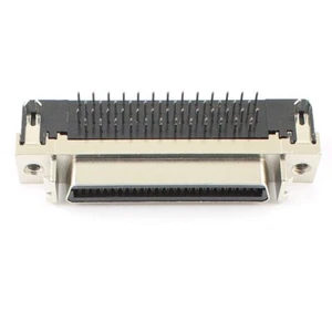 1Pcs SCSI Connector MDR CN Type Female 50 Pin Right Angle PCB Connector Adapter - Picture 1 of 6