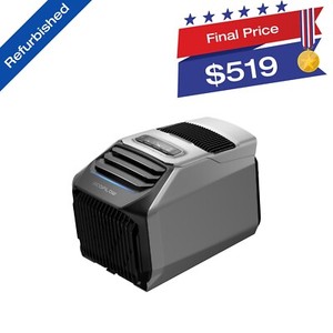 EcoFlow Wave 2 Portable Air Conditioner, for Outdoor Certified Refurbished