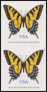 US 4999a Eastern Tiger Swallowtail NMS imperf NDC vert pair MNH 2015 - Picture 1 of 1
