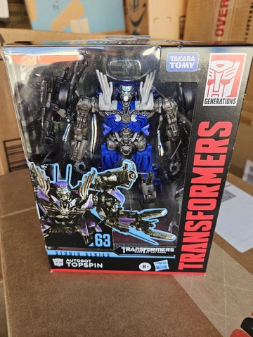 Transformers Studio Series Topspin 63 Dotm New Rare Cover