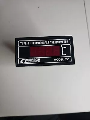 Termopar Omega Engineering Tipo J Termómetro Modelo 650 Celsius Sin Probar Foto 1 de 4