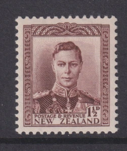 New Zealand 1938 KGVI 1½d brown SG607 mint never hinged UM - Picture 1 of 2