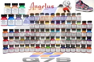 Angelus Acrylic Leather Paint for Sneakers Shoes Bags Trainers Boots Jackets 1oz - Picture 1 of 132