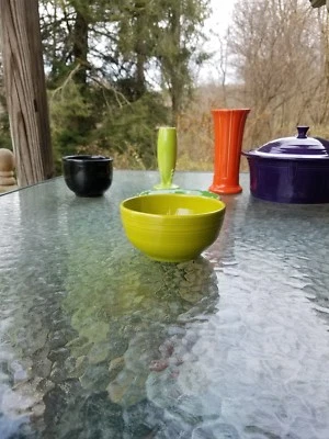 BISTRO small BOWL Lemongrass HOMER LAUGHLIN FIESTA 22 OZ. NEW