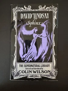 Sphinx, by David Lindsay - 1988 - 1st US Edition, Hardcover Book DJ - Imagen 1 de 11