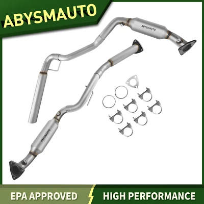 Left & Right Catalytic Converter for GMC Savana 2500/3500 2006-2010 4.8L/6.0L - Image 1 of 4