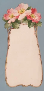 GD0122 Menu muto: anni 20/30 fustellato cm 8x18 - Foto 1 di 1