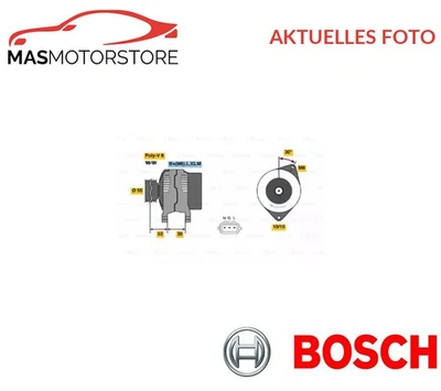 LICHTMASCHINE GENERATOR BOSCH 0 986 049 211 A NEU OE QUALITÄT - Image 1 of 4