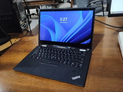 Lenovo 14" ThinkPad X1 Yoga 2nd Gen i7-7600U 8GB RAM 256gb SSD Win 11 *READ* - Image 1 of 4