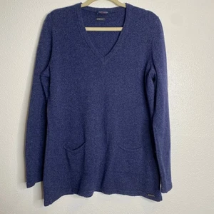 Saints James Damen V-Ausschnitt Wollmischung Pullover Tunika Oberteil M - Bild 1 von 4