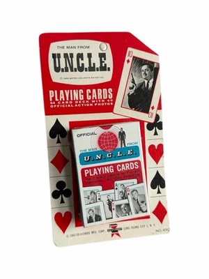 Vintage MAN FROM UNCLE  Playing Cards Sealed with Cardback - Image 1 of 4