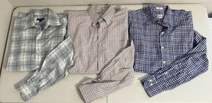⛳️ Peter Millar Button Down Langarm Herren Hemd L Large - 3 Stück! 🔥 - Bild 1 von 16