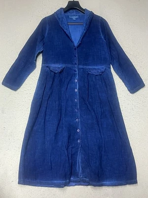 April Cornell Dress Blue 100% Cotton Women's Size Medium - Image 1 of 4