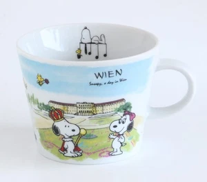 Shimizu Tougyou Becher Vienna 340ml Snoopy World Travel Mug - Bild 1 von 5
