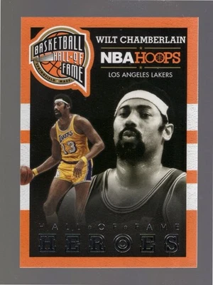 2013-14 Panini NBA Hoops Salón de la Fama Héroes Wilt Chamberlain #15 Foto 1 de 2