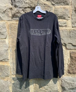 Camisa reflectante de manga larga para hombre Supreme Tech Technologies negra grande - Imagen 1 de 5