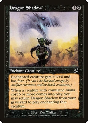 (2x) DRAGON SHADOW - Scourge – MTG Magic the Gathering Card - Common - Image 1 of 4