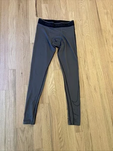 Nike Pro Swoosh Grafik 3/4 Länge Herren Training Kompression Leggings grau Small - Bild 1 von 8
