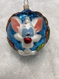 Christopher Radko Pinky & The Brain LE Christmas Ornament - Picture 1 of 4