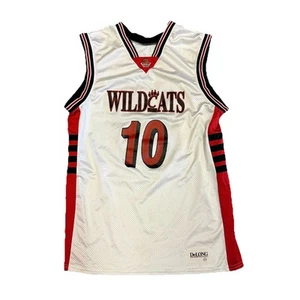 VTG DELONG ARIZONA WILDCATS MIKE BIBBY BASKETBALL JERSEY WHITE SZ 44 L (96) - Picture 1 of 5