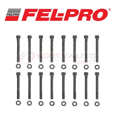Fel Pro Cylinder Head Bolt Set for 1997-2004 Mitsubishi Montero Sport 3.0L zc Foto 1 de 4
