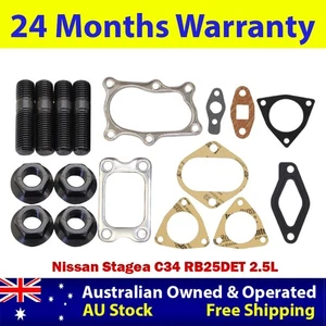 Permaseal Exhaust Manifold Studs&Gasket Kit For Nissan Stagea C34 RB25DET 2.5L - Picture 1 of 8
