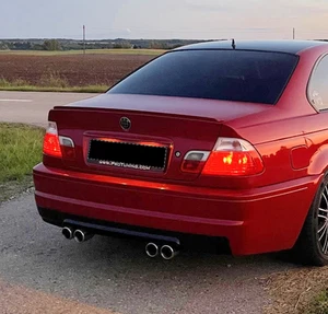 Paraurti posteriore stile M3 per BMW E46 98-05 berlina - Foto 1 di 5