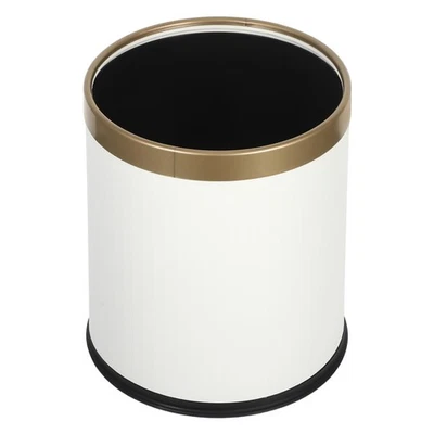  Küchen-Mülleimer – großer doppellagiger Abfallkorb aus Kunststoff mit - Bild 1 von 4