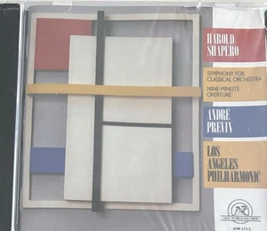SHAPERO - Symphony For Classical Orchestra - Previn CD BRAND NEW! New World - Picture 1 of 2