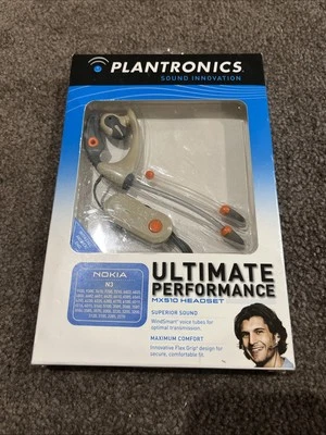Plantronics MX510 headset NEW in BOX Work Ear Phone Office WindSmart Nokia N3 - Image 1 of 2