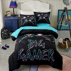 Seward Park Boys Twin XL Bedding Set with Sheet, Video Gaming Bed in a Bag fo... - Picture 1 of 7