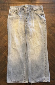Gap Baggy Jeans Y2K Hip Hop Baggy Jeans Men’s Size 35/30 Wide Leg Blue - Picture 1 of 6