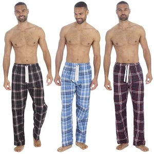 Pantalones de pijama largos de salón a cuadros para hombre S-XXL - Imagen 1 de 8