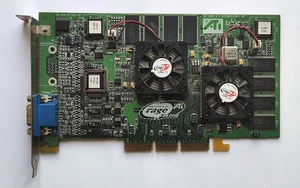 RARE! ATi Rage Fury MAXX 64MB AGP VGA Card - Test OK! 581 - Picture 1 of 4