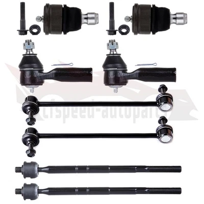 8pcs Front Ball Joints Tie Rods Sway Bar For 2005-2009 Ford Escape - Image 1 of 3